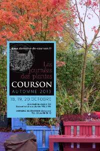 Journees Des Plantes De L'automne 2013. Du 18 au 20 octobre 2013 à Courson Monteloup. Essonne. 